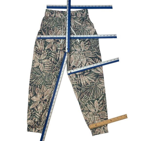 Feat BlanketBlend Move Joggers Pant S Tropics Floral Pockets High Rise Lounge - Picture 4 of 11